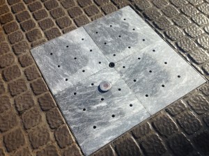 Κάτοψη του επιδαπέδιου συντριβανιού